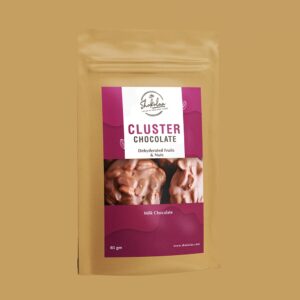 Cluster Chocolate dehydrated fruits and nuts